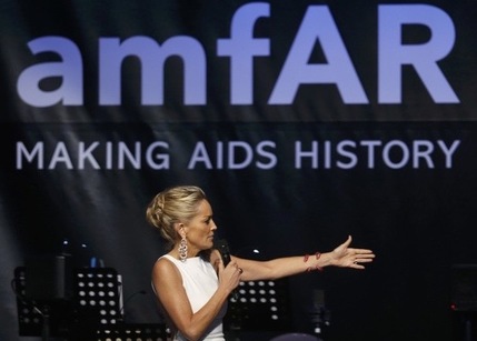 amfAR, Sharon Stone, end of AIDS